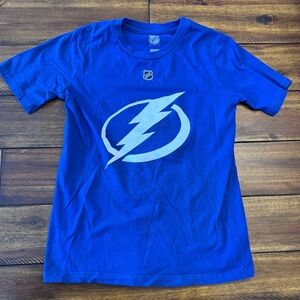 Kids Tampa Bay Lightning Tee, size medium 10/12